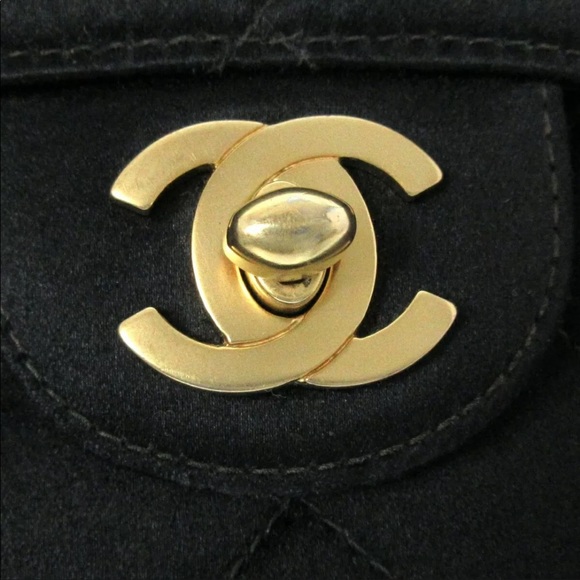 💜CHANEL Mini Matelasse Chain Shoulder Crossbody Bag Satin - Picture 7 of 12